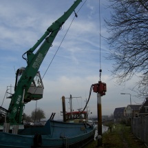 Ook met een trilblok werken is ons niet vreemd