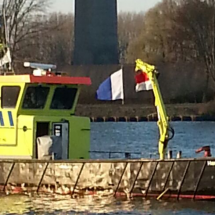 De Haaften regeld de scheepvaart bij duikwerkzaamheden De Haaften regeld de scheepvaart bij duikwerkzaamheden